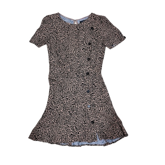 Reformation Katie leopard print mini dress EUC - Picture 9 of 15